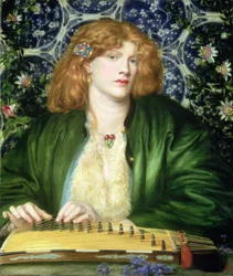 Il pergolato blu, 1865